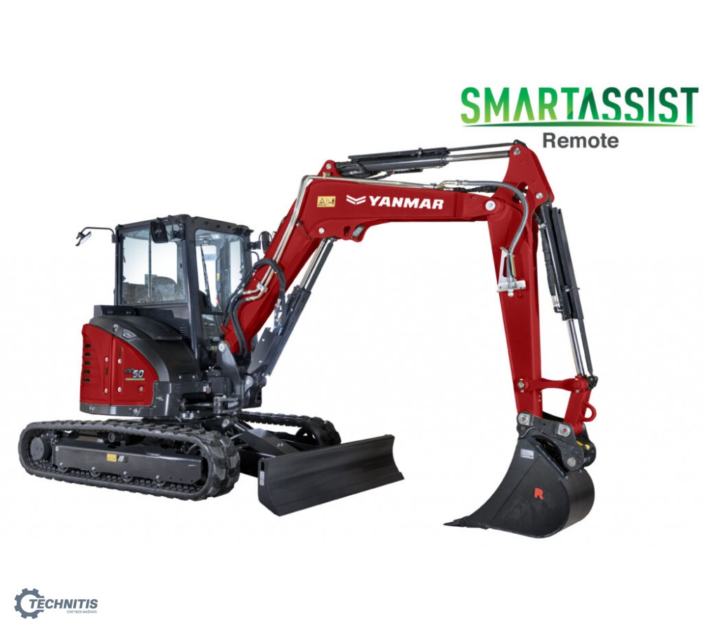 4,9 t Yanmar ViO50-A mini ekskavatorius
